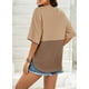 thumbnail image 3 of Top Dokotoo de punto gofrado de verano, talla grande, beige claro, para mujer, 3 of 5