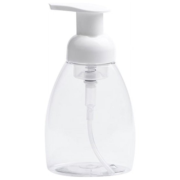 XmhyTop Dispensador transparente de jabón líquido, 300 ml, 3 piezas
