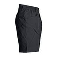 thumbnail image 4 of Men's Cargo Shorts Relaxed Fit Side Elastic Waisted Stretch Cotton Twill Short with Multi Pockets Outdoor Pant (M, Black), 4 of 7