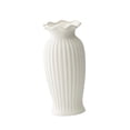 thumbnail image 1 of Jarrón de cerámica blanca Jarrón decorativo 787 pulgadas de altura Modern de decoración del hogar Decoraciones de escritorio para la entrada de la, 1 of 8