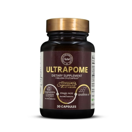 Rawleigh Ultrapome: 30 Capsules - Pomegranates + Live Cultures/Microbiome