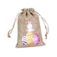 thumbnail image 3 of Bolsa con cordón, bonita bolsa para golosinas de Pascua para San Valentín, baby shower, boda Estilo A, 3 of 9