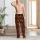 thumbnail image 2 of Fotbe Animal Pantalones de Pijama para Hombre, Pantalones de Dormir, Pantalones de Casa con Cintura Ajustable y Bolsillos-XX-Large, 2 of 6