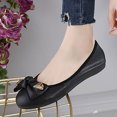 thumbnail image 5 of Mepaouo Women's Round Toe Ballet Flats Bow Dressy Slip on Office Walking Loafers Shoes for Women, 5 of 9