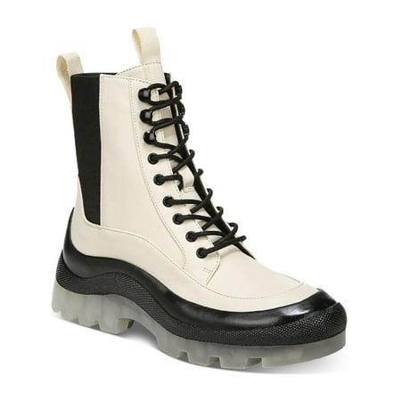 

Circus by Sam Edelman Womens Bradley Lug Sole Zipper Combat & Lace-up Boots