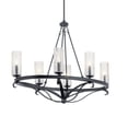 thumbnail image 2 of Kichler Lighting - Six Light Chandelier - Chandelier Oval Pendant - Rustic, 2 of 4