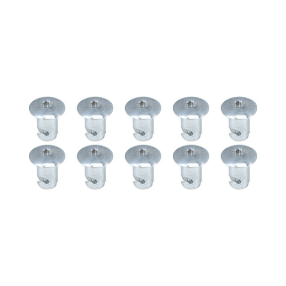 Oval Hd T-30 Torx Fast. 7/16 .550in 10pk Alum