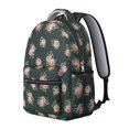 thumbnail image 2 of Pioneer Flower Floral Print Pattern Backpack for School, Cute School Bag with Adjustable Shoulder Straps and Padded Back, 15.3"x11"x7.1", 2 of 5