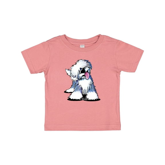Inktastic Old English Sheepdog Boys or Girls Baby T-Shirt