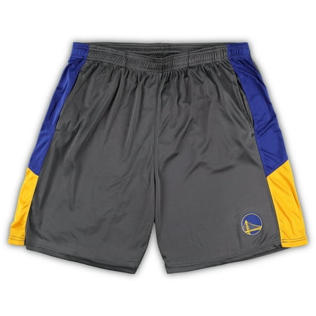Men s Fanatics Gray Golden State Warriors Big & Tall Shorts