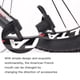 thumbnail image 3 of Inflador de neumáticos DUUTI Diseño delicado Cómodo de llevar Fácil de usar Indicador de fútbol Bomba de bicicleta de ajuste libre Inevent OD003451-00, 3 of 7