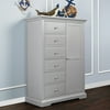 Evolur Parker Chifforobe - Dove Grey
