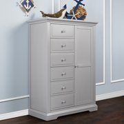 Evolur Parker Chifforobe - Dove Grey