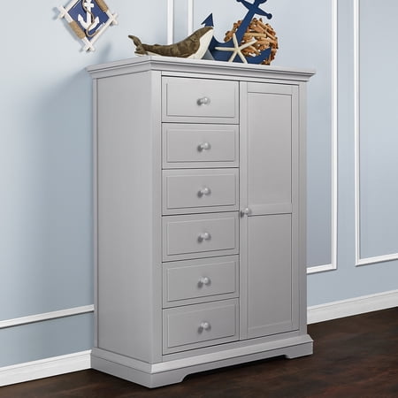 Evolur Parker Chifforobe - Dove Grey