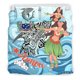 thumbnail image 3 of Juego de cama Samoa - Polinesia Niñas con tiburón, 3 of 4