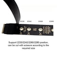 thumbnail image 2 of M.2 NVME a Oculink SFF-8611 SFF-8612 Cable extensión adaptador femenino, 2 of 5