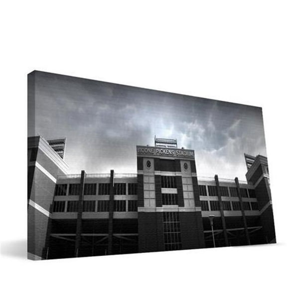 Oklahoma State Boone Pickens Stadium Canvas, 16 x 36 in.