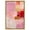 Gold Frame, variant on Art Remedy Blush Abstracts Canvas, 10" x 15", Gallery Wrapped, Petal Patchwork II