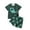 Dark Green, variant on Gbsyewxs Boys Outfit Set Crew Neck Short Sleeve Dinosaur Print Tops And Shorts Casual 2 Piece Summer Boys Clothes Blue Size 4-5 Years