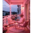 thumbnail image 4 of Pink Mini Christmas Lights -  of 13ft 50-Count Fairy String Lights on White Wire, Connectable Indoor/Outdoor Incandescent Lights for Wedding, Birthday & Valentine's Day Decor, 4 of 5
