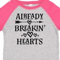thumbnail image 4 of Inktastic Boys Valentines Day Breaking Hearts Boys Toddler T-Shirt, 4 of 5