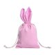 thumbnail image 3 of Bolsa de lona para Pascua con borde de orejas de conejo, cesta de tela multicolor para Pascua, 3 of 7