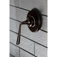 thumbnail image 2 of Kingston Brass KS3035ZL 3-Way Diverter Valve with Trim Kit, Oil Rubbed Bronze, 2 of 5