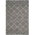 thumbnail image 7 of SAFAVIEH Arizona Zarif Geometric Shag Area Rug, Grey/Ivory, 10' x 14', 7 of 7
