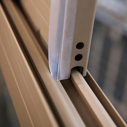 Self-Adhesive Silicone Weatherstrip Door Window Draft Blocker 35mm x 5m