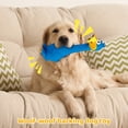 thumbnail image 4 of Rubber Chicken Dog Toy, Squeaky Chew Toy for Small Medium Large Breeds, Reduces Separation Anxiety, Interactive Fetch Play, Yellow, 4 of 5