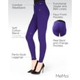 thumbnail image 3 of Pants-Style Ponte Leggings, 3 of 12
