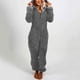 thumbnail image 1 of Mono de lana de Coral de talla grande para mujer, pijamas de Navidad, pijamas de una pieza, ropa de dormir cálida con capucha, S-5XL de invierno, 1 of 4