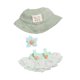 thumbnail image 5 of Accesorios para muñecas, ropa hecha a mano para muñecos de peluche de pato de 15 cm, regalos para niños Verde 3 piezas., 5 of 9