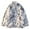 Gray, variant on IROINNID Women's Autumn And Winter Warm Short Coat Tie-Dye Overcoat Long Sleeve Outwear, Light Blue