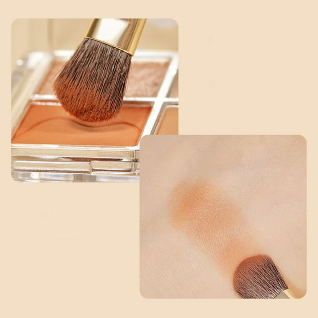 Brocha de contorno en polvo NikouMX Juego de 9 brochas de maquillaje