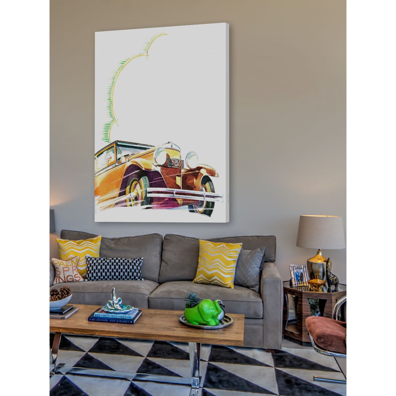 Marmont Hill "Vintage 15058" Painting Print on Canvas