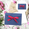 thumbnail image 4 of Shisuyan 10Pack Blue Cloth Invitation Envelopes Postcard Envelope Blessing Card Holder for Thank You Cards, 4 of 9