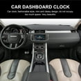 thumbnail image 4 of MasteelfCA Car Clock Delicate Mini Clock Car Dashboard Stick On Clock for Car Decoration, 4 of 7