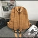 thumbnail image 5 of Mochila para portátil GAXOS Vintage Canvas Brown para mujer, 5 of 6
