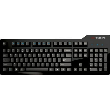 Das Keyboard - DASK3MKPROSIL Full-size Wired Mechanical Cherry MX Brown Tactile Switch USB Keyboard - Black