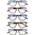 thumbnail image 2 of Eyekepper 5 Pack Fashion Design Blue Light Blocking Readers for Women Computer Glasses 0.00, 2 of 5