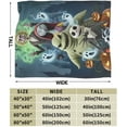 thumbnail image 3 of Jack Skellington Jack and Sally Blanket, Ultra Soft Blanket, Suitable for Beds, Sofas, and Travel, 3 of 8