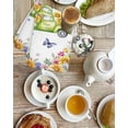 thumbnail image 4 of Happy Easter Kitchen Dish Towels for Drying Dishes Set of 3, Watercolor Truck Eggs Flowers Butterfly Botanical Waffle Weave Microfiber Hand Tea Bathroom Towels Quick Dry & Absorbent Towel 15.7x23.6, 4 of 7