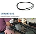 thumbnail image 6 of Sunroof Seal Gasket Sun Roof Upper Frame Seal Compatible with Toyota Avalon Camry  Highlander RAV4 Tacoma Lexus ES300h RX350 Replace#: 63251-0E020, 6 of 6