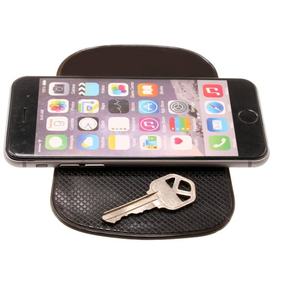 Dash Car Mount for BLU S91/Pro - Sticky Holder Non-Slip Grip Mat Black