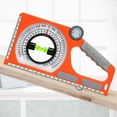 thumbnail image 4 of GBAYXJ Portable Mechanical Inclinometer High Precision Angle Finder With Scale & Vial Slope Measuring Ruler For Construction Industrial And Household Use 15ml Measuring Ruler (Orange), 4 of 9