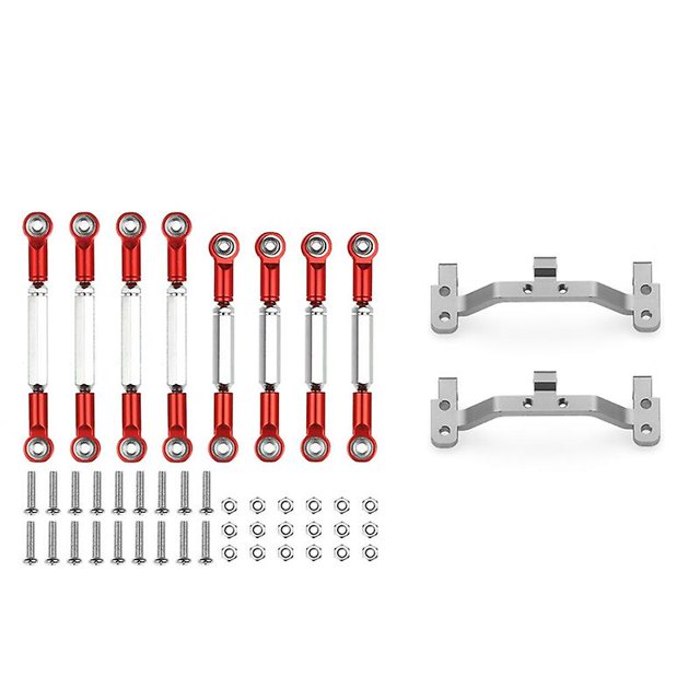Para Mn D90 D91 D96 D99s Mn99s Mn90 1/12 Rc Car Pull Rod Base Set,rd Afortunado Sencillez