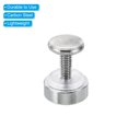 thumbnail image 4 of Unique Bargains 20 Pcs Vis M4x12 avec Entretoises Matériel de Montage Mural Vis à Pouce Argent 18mm, 4 of 4