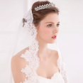 thumbnail image 2 of TIARA CORONA TOCADO PEINETA NOVIA XV BODA COMUNIÓN PRINCESA NIÑA M0024 GENÉRICA CUSTOM TIAIMPL0015, 2 of 2