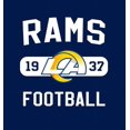 thumbnail image 2 of NFL Los Angeles Rams Football 1937 Navy 2X-Large Hoodie, 2 of 4
